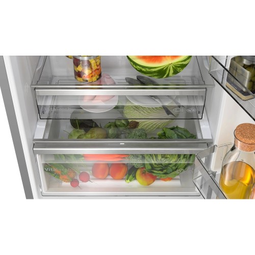 ΨΥΓΕΙΟΚΑΤΑΨΥΚΤΗΣ ΕΛΕΥΘΕΡΟΣ BOSCH KGN49LBCF (203x70 / C / BLACK GLASS / FNF / ΟΘΟΝΗ)